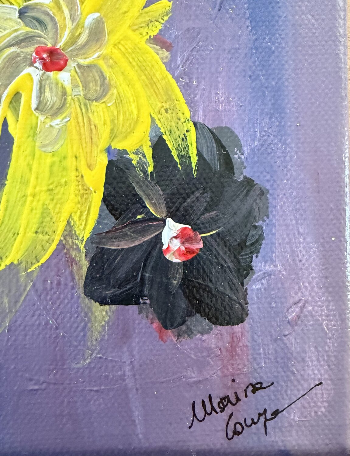 FUOCHI D’ARTIFICIO Marisa Comparin Original painting for sale