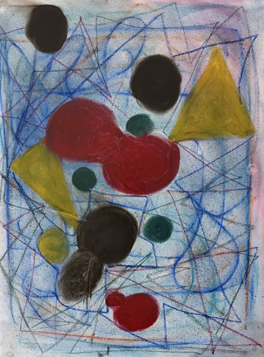 DANZA DEGLI EQUILIBRI IMPERFETTI Marisa Comparin Original painting for sale
