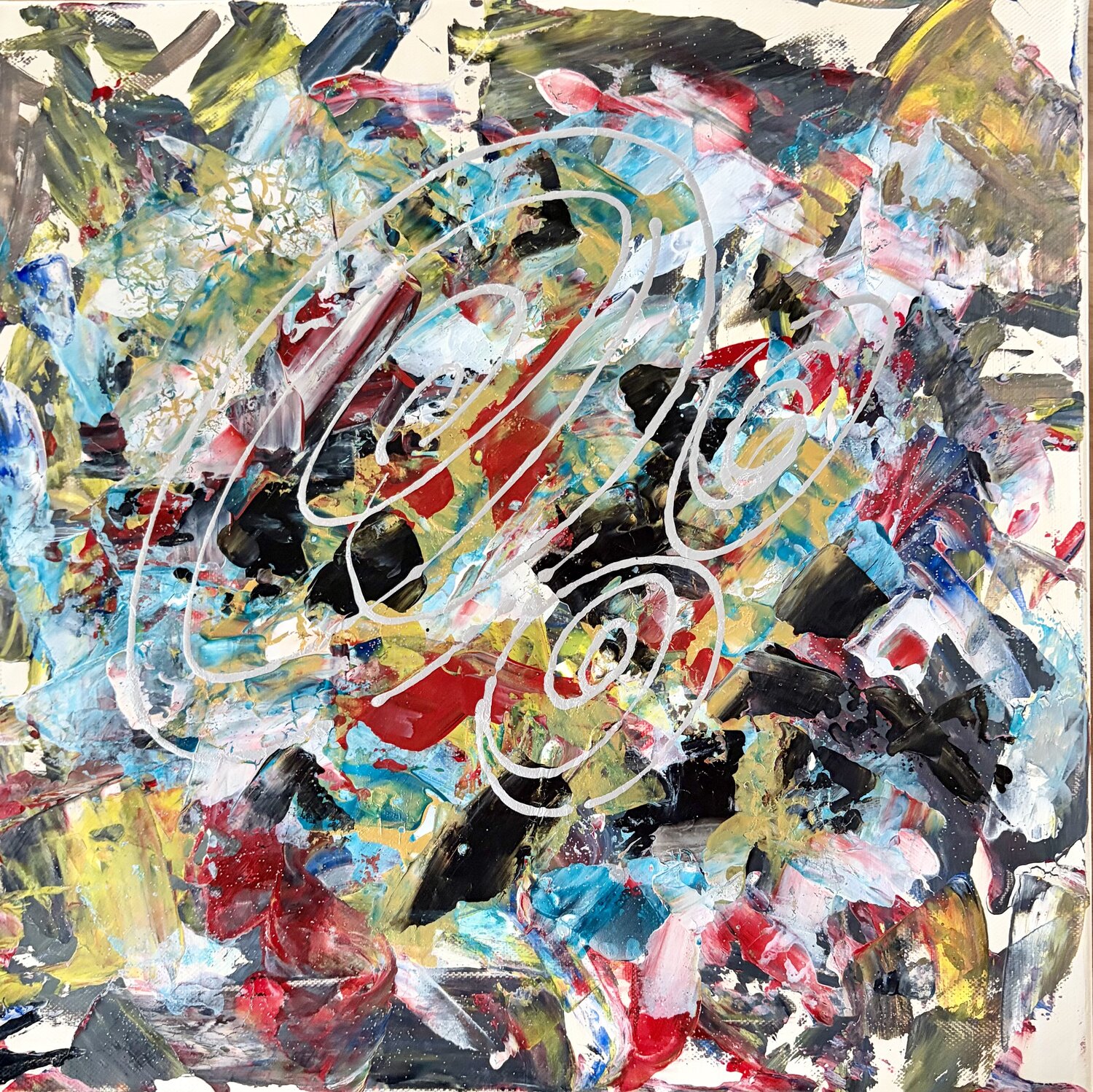 Tempesta Marisa Comparin Original painting for sale