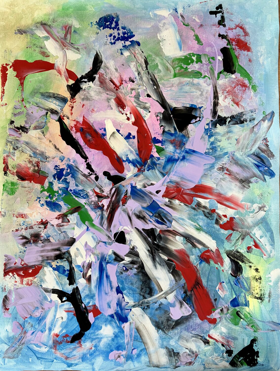 EVENTO CROMATICO Marisa Comparin Original painting for sale