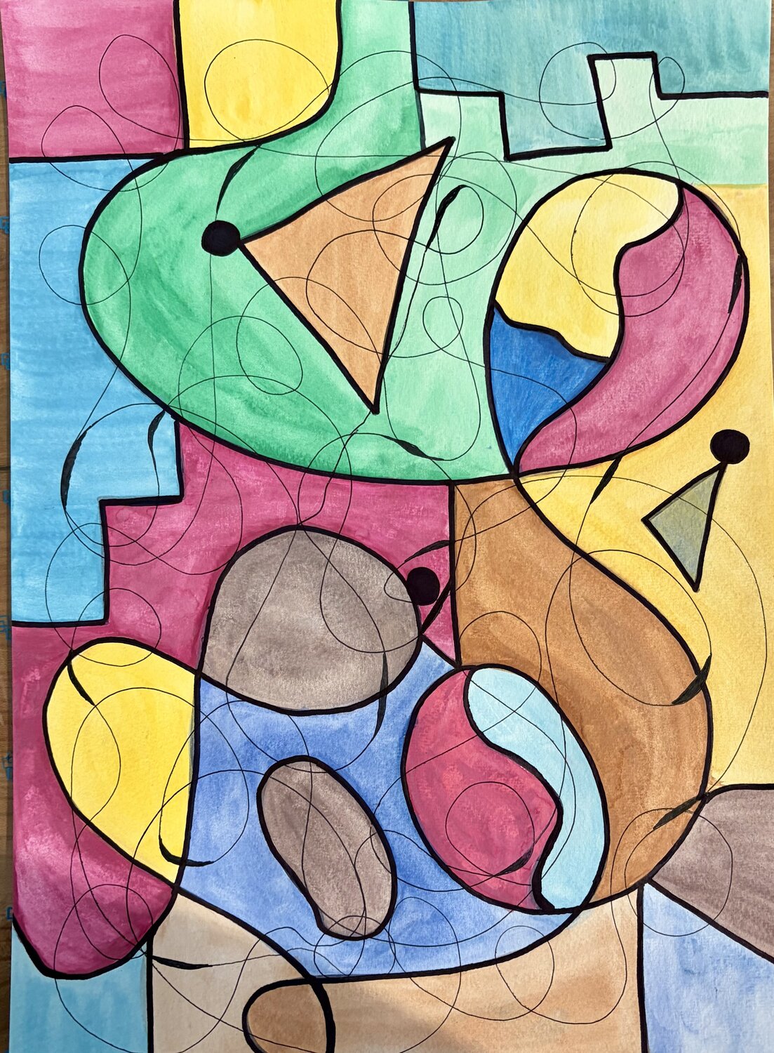 Disordine Marisa Comparin Original painting for sale