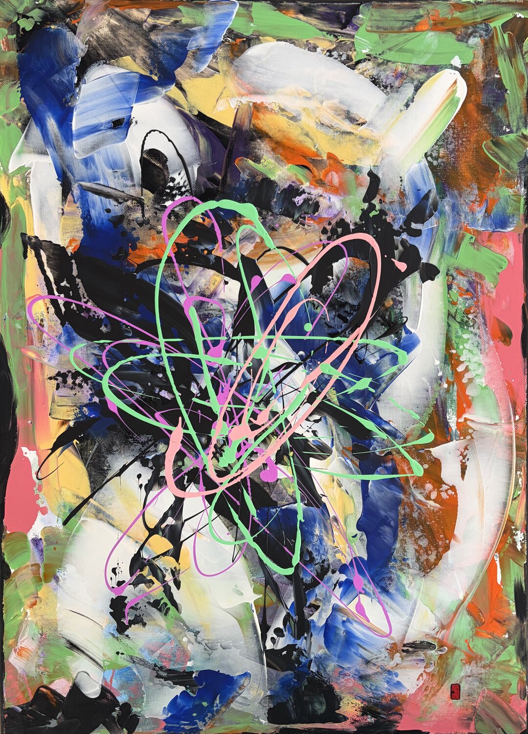 Chi ha perso il filo? Marisa Comparin Original painting for sale