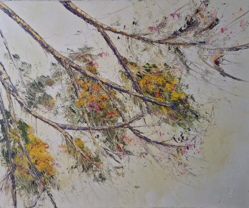Une branche de fleurs by Artize, Painting for Sale on Select