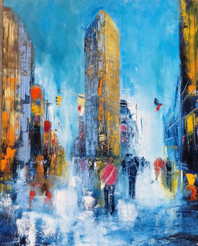 Flatiron Building by Artize, Painting for Sale on Select