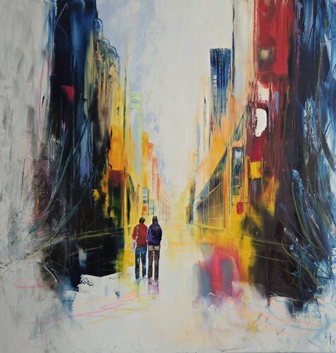 A travers la vitre by Artize, Painting for Sale on Select