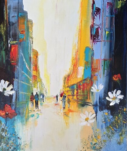 Le retour de la nature by Artize, Painting for Sale on Select