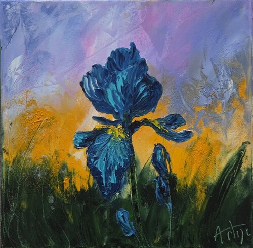 L'iris by Artize, Painting for Sale on Select