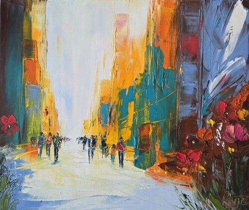 Si la nature reprenait ses droits by Artize, Painting for Sale on Select