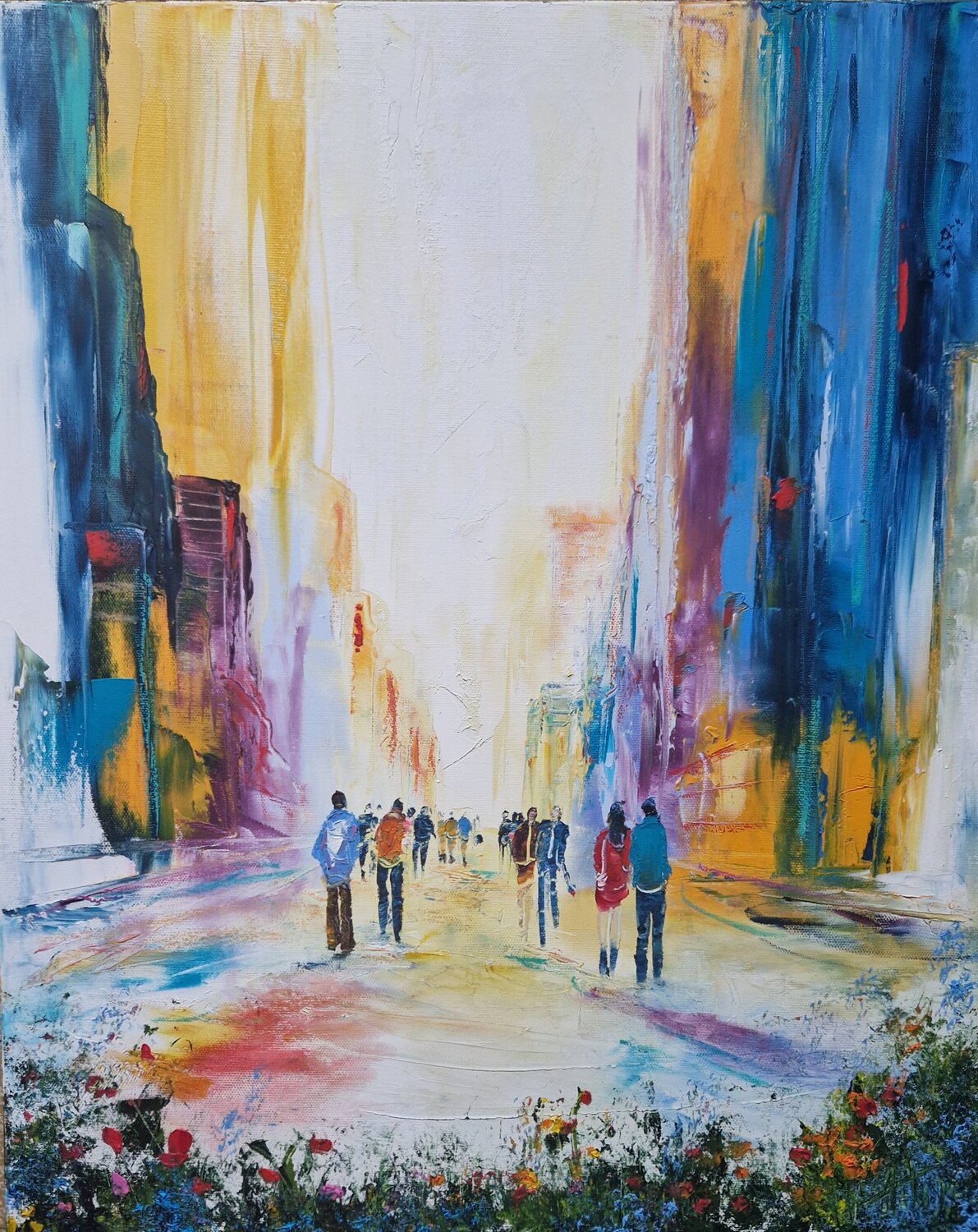 Le monde blanc Artize Original painting for sale