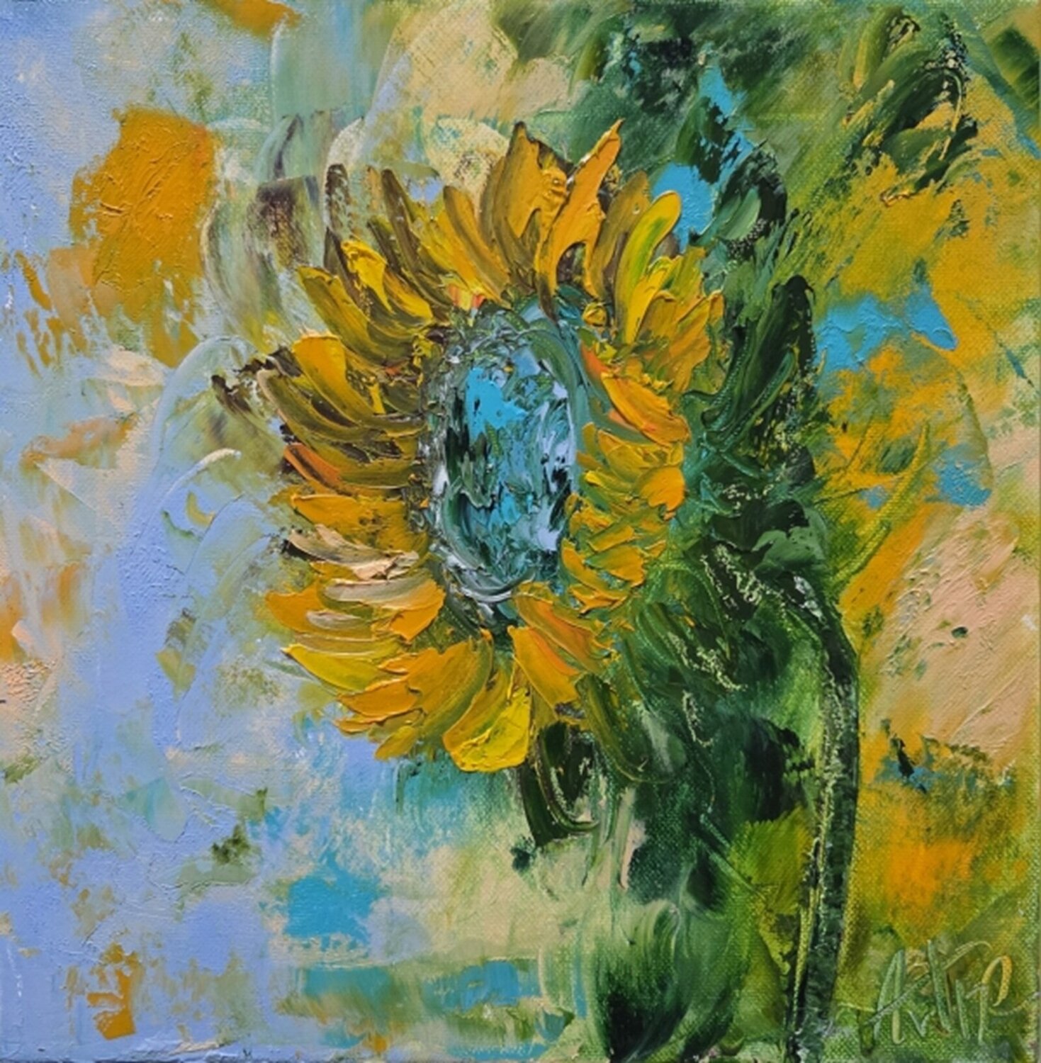 Tournesol Artize Original painting for sale