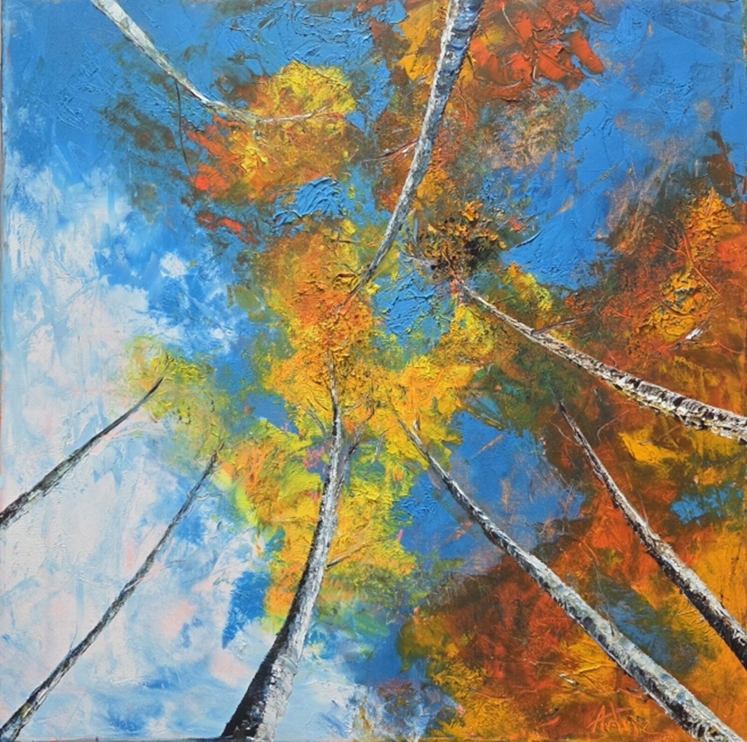 L'élan Artize Original painting for sale