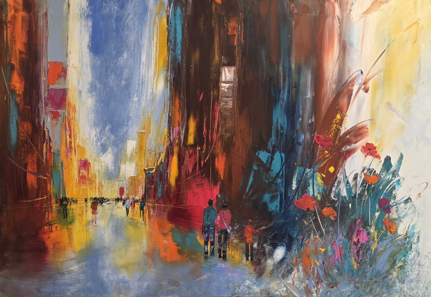 La vie est une éclaircie Artize Original painting for sale