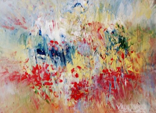 FLORES by María del Valle RUBIO, Painting for Sale on Select