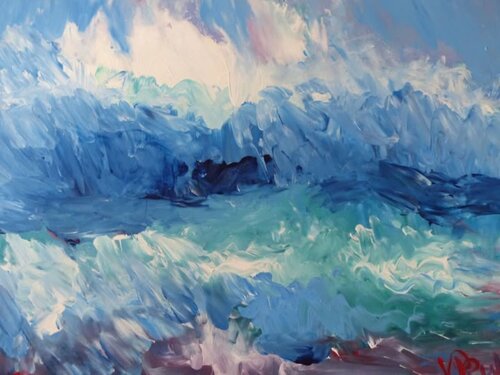 MARINA 7 by María del Valle RUBIO, Painting for Sale on Select
