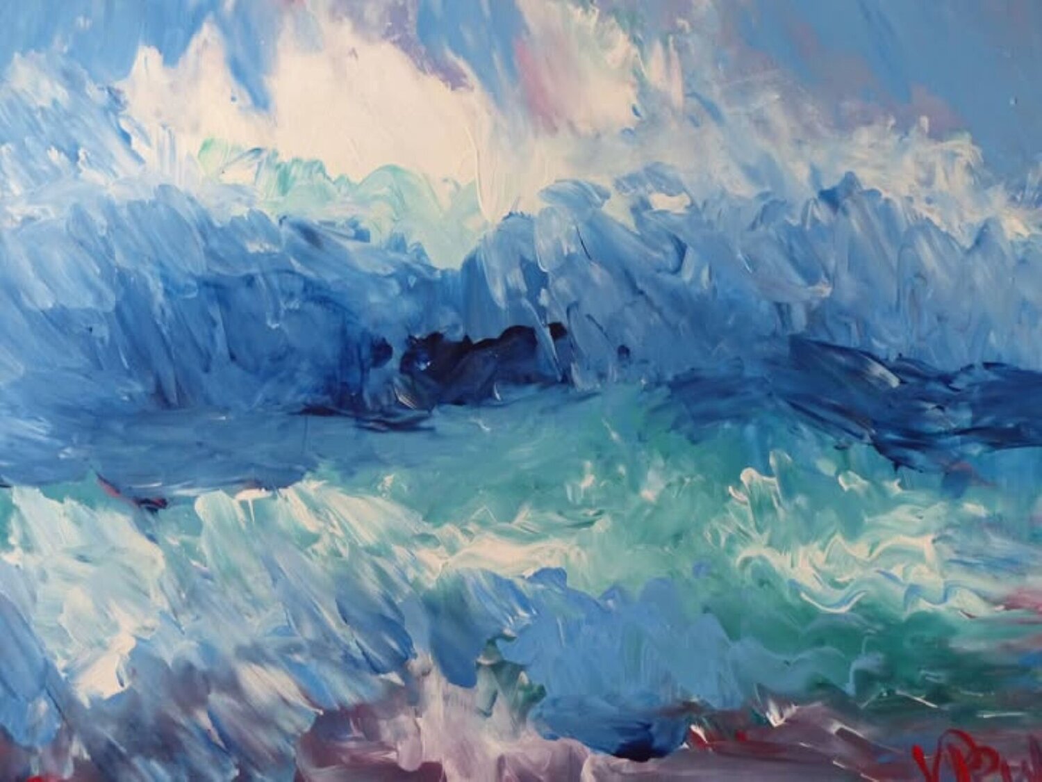 MARINA 7 María del Valle RUBIO Original painting for sale