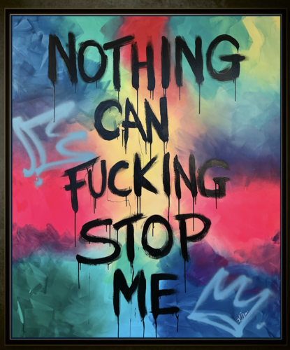 Nothing can / Me by Ewa Kaczmarek, Painting for Sale on Select