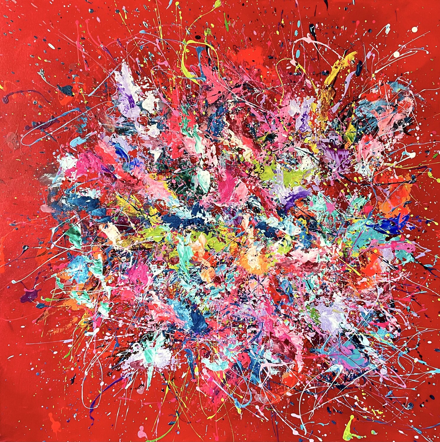 Joy of Life Ewa Kaczmarek Original painting for sale