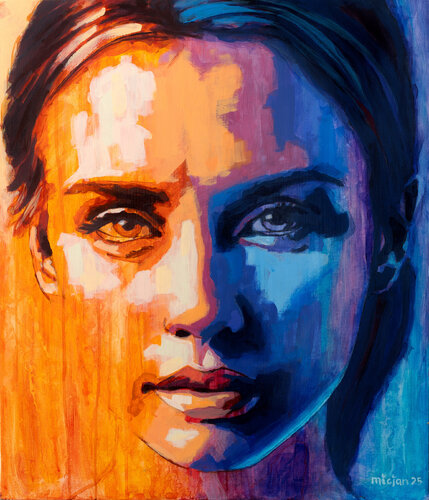 Inside the Silence by Micjan, Painting for Sale on Select