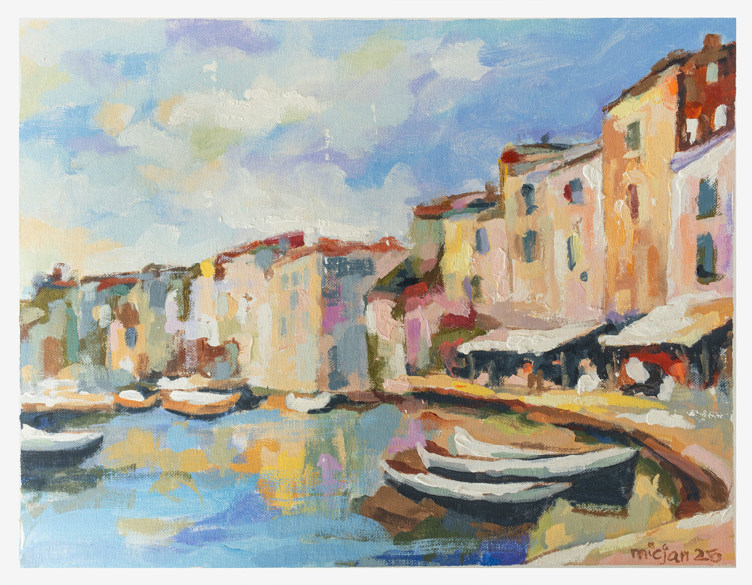 Provence Reflexions Micjan Original painting for sale