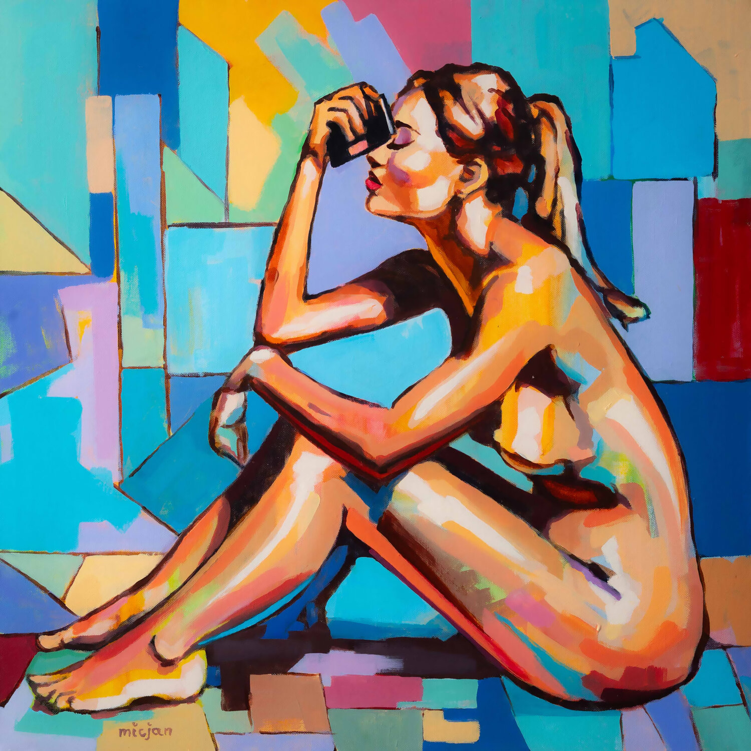 Infinity Micjan Original painting for sale