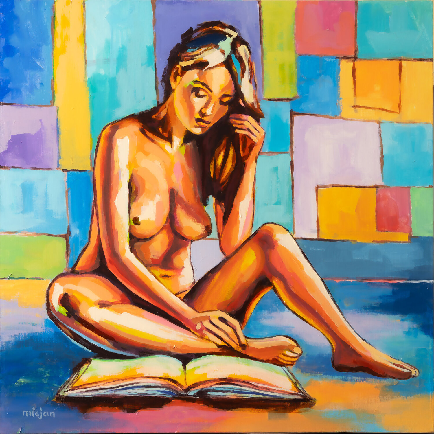 Escape Micjan Original painting for sale