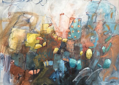 CARNAVAL by Francine Scrignac, Painting for Sale on Select