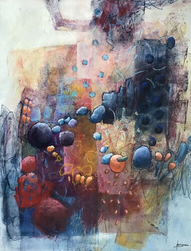 BRUME DE SOLEIL by Francine Scrignac, Painting for Sale on Select