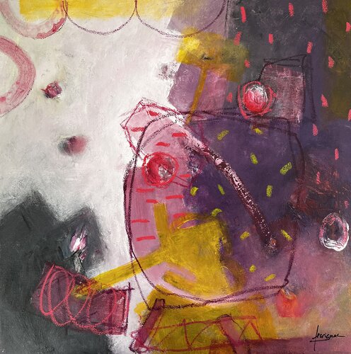 L'EQUILIBRE EN MOUVEMENT by Francine Scrignac, Painting for Sale on Select