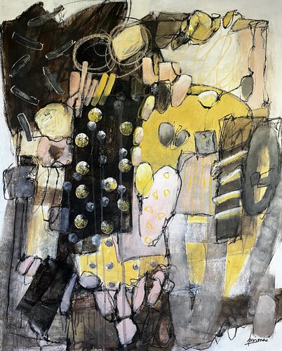 STILL MOVING.1 by Francine Scrignac, Painting for Sale on Select