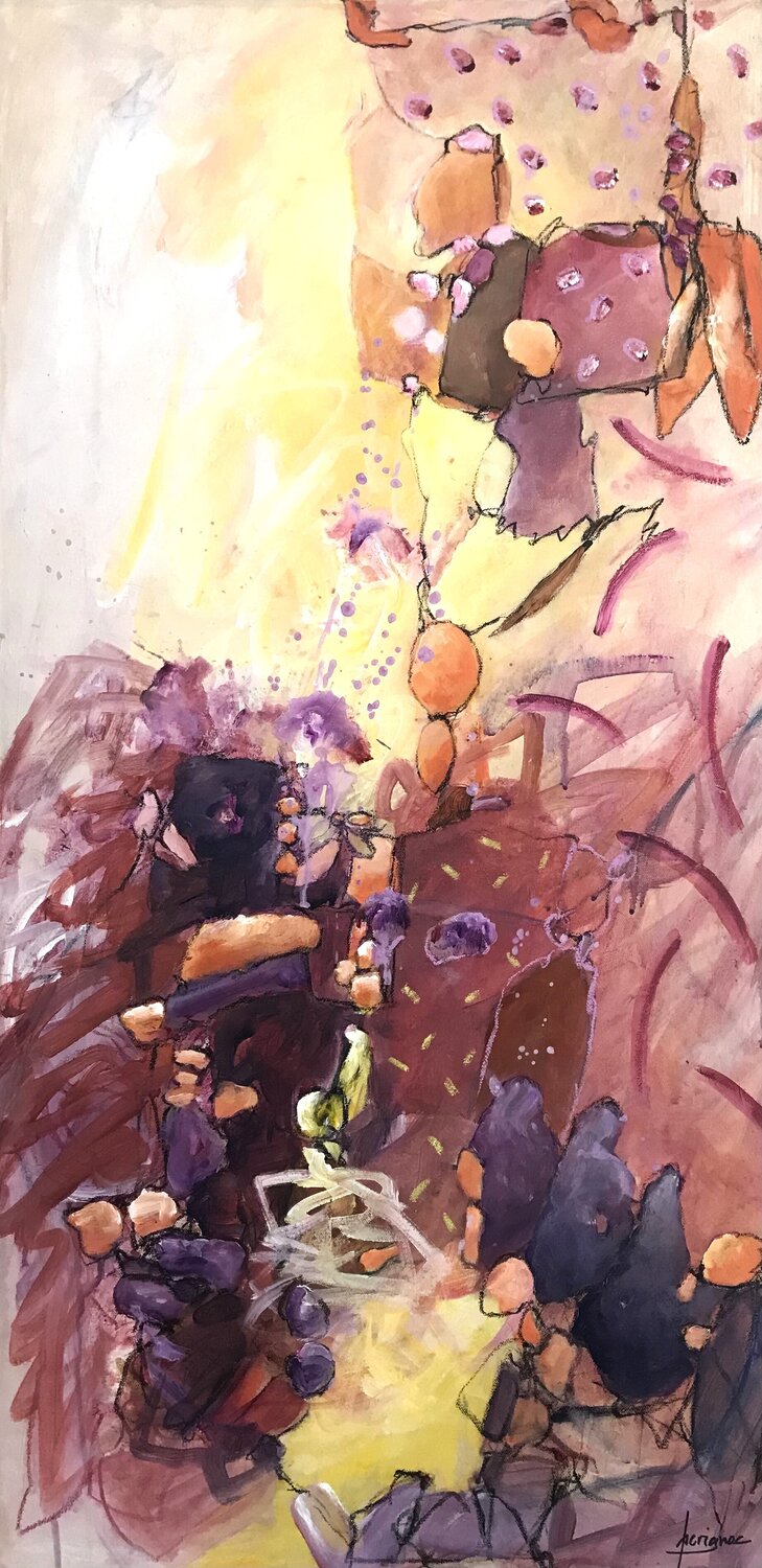Jour de Fête Francine Scrignac Original painting for sale