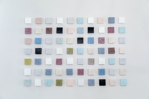 Timeless Vibes- Composition of 70 paintings by Daniela Pasqualini, Painting for Sale on Select