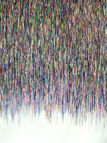 Cascade of Colors by Daniela Pasqualini, Painting for Sale on Select