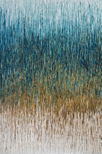 EMERALD DRIFT by Daniela Pasqualini, Painting for Sale on Select