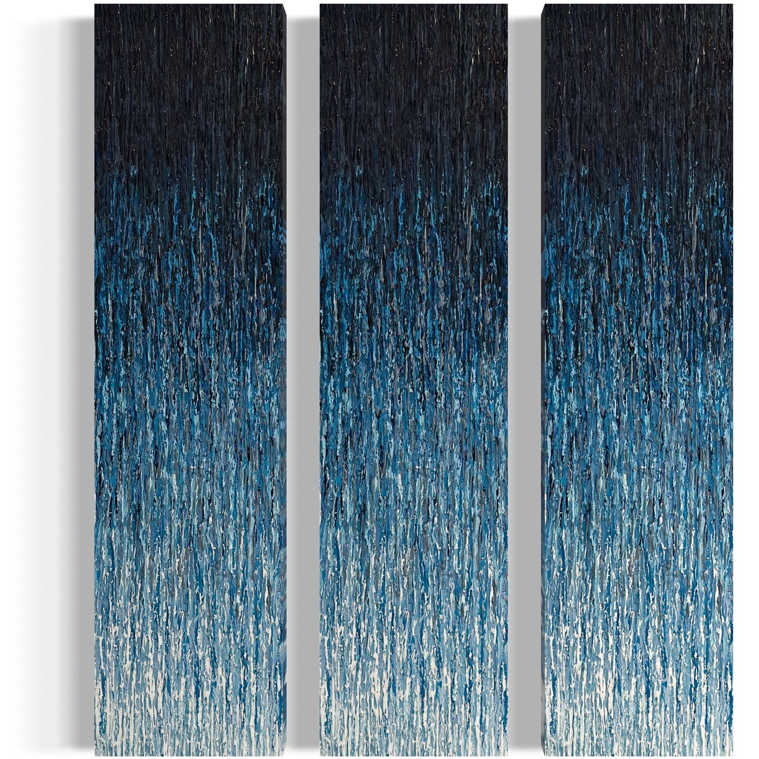 ‘Above and Beyond’ - triptych Daniela Pasqualini Original painting for sale