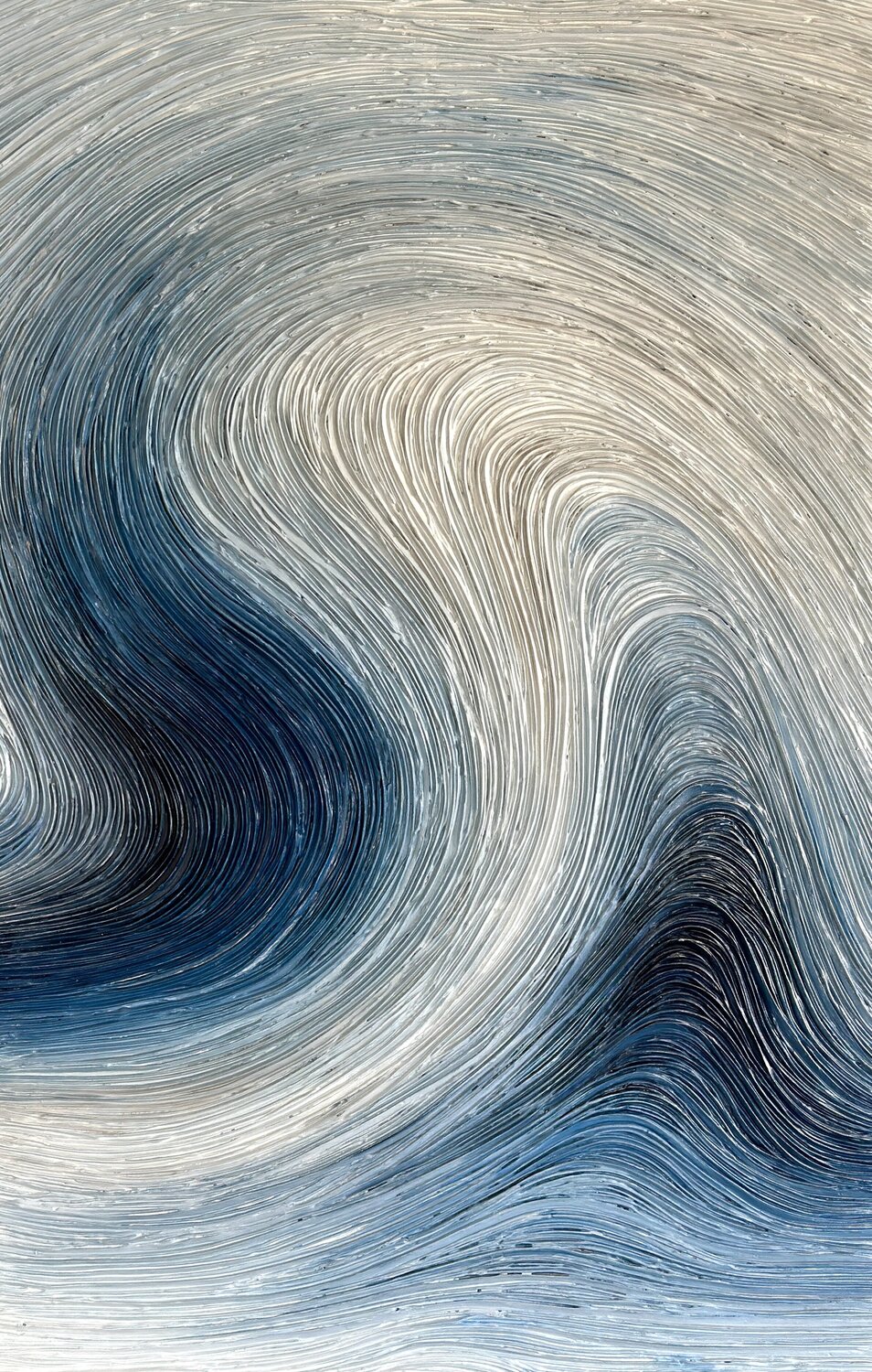 Silent tide Daniela Pasqualini Original painting for sale