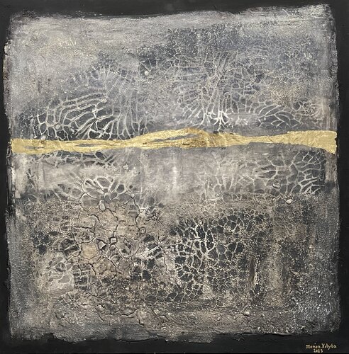 In mezzo V by Marion Kotyba, Painting for Sale on Select