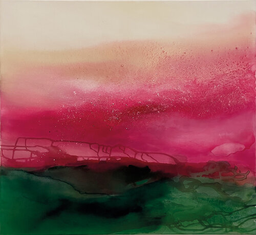 Firmamento X by Marion Kotyba, Painting for Sale on Select