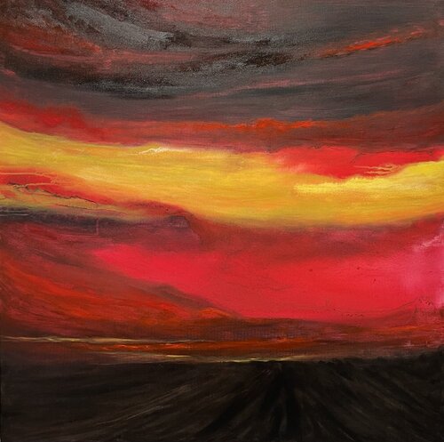 Firmamento XIII by Marion Kotyba, Painting for Sale on Select