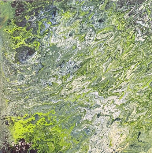 Verde fresco II von Marion Kotyba, Malerei kaufen auf Select