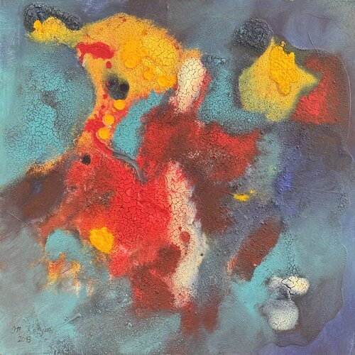 Colorato III by Marion Kotyba, Painting for Sale on Select
