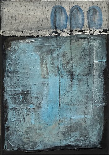 Ghiaccio by Marion Kotyba, Painting for Sale on Select