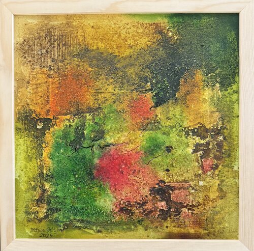 Piccolo Struktura III by Marion Kotyba, Painting for Sale on Select