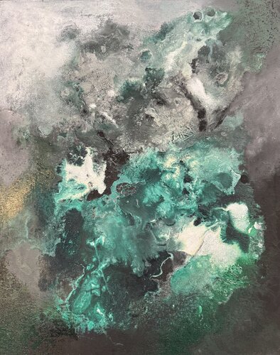 Verde bosco by Marion Kotyba, Painting for Sale on Select