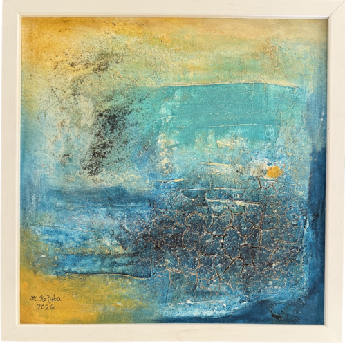 Piccolo Strutura IV by Marion Kotyba, Painting for Sale on Select