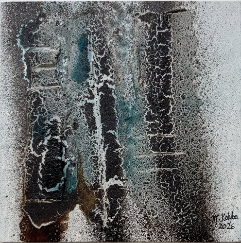 Bituminoso III by Marion Kotyba, Painting for Sale on Select
