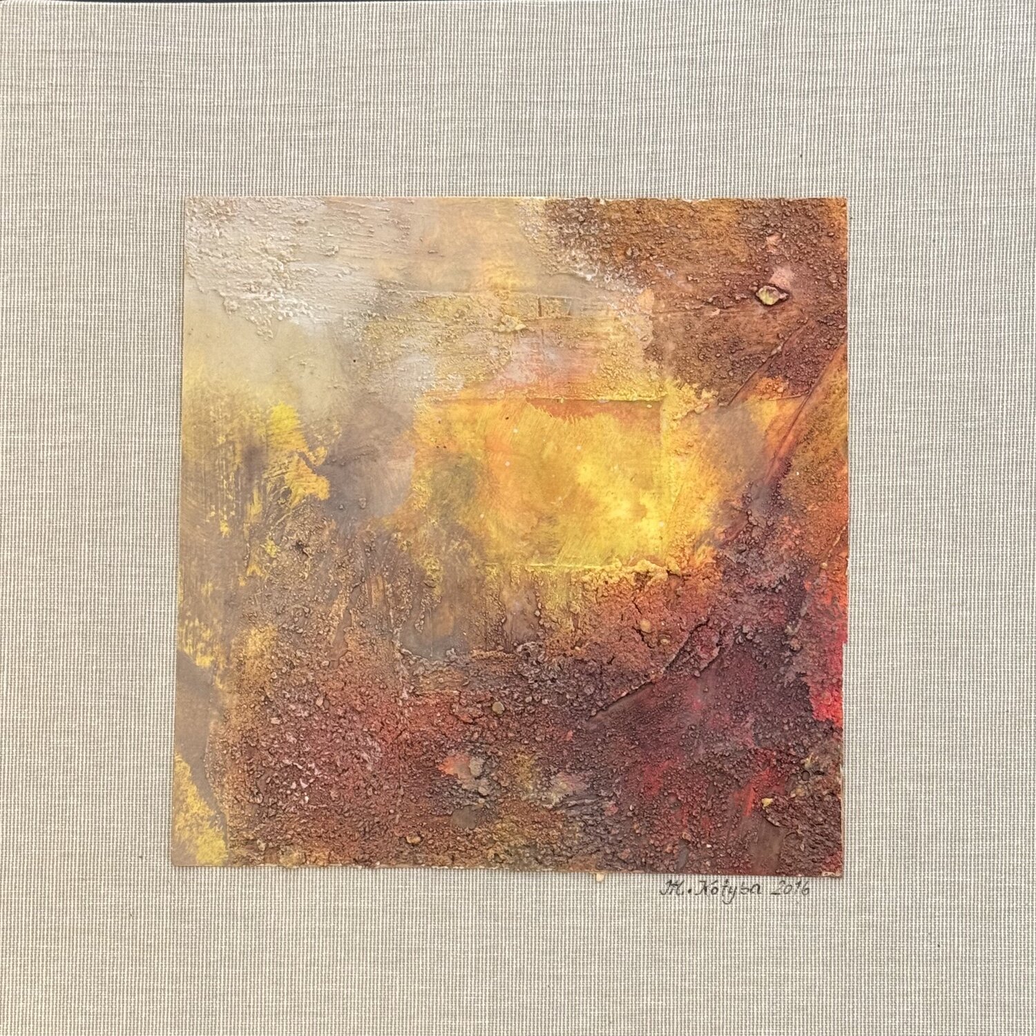 Piccolo Strutura I Marion Kotyba Original painting for sale