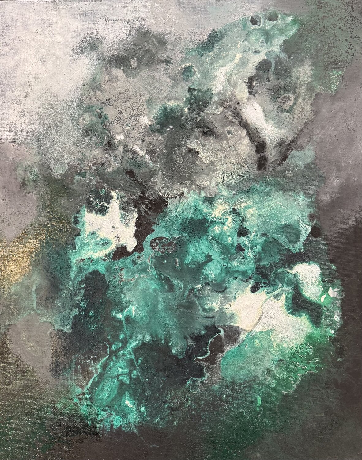 Verde bosco Marion Kotyba Original painting for sale
