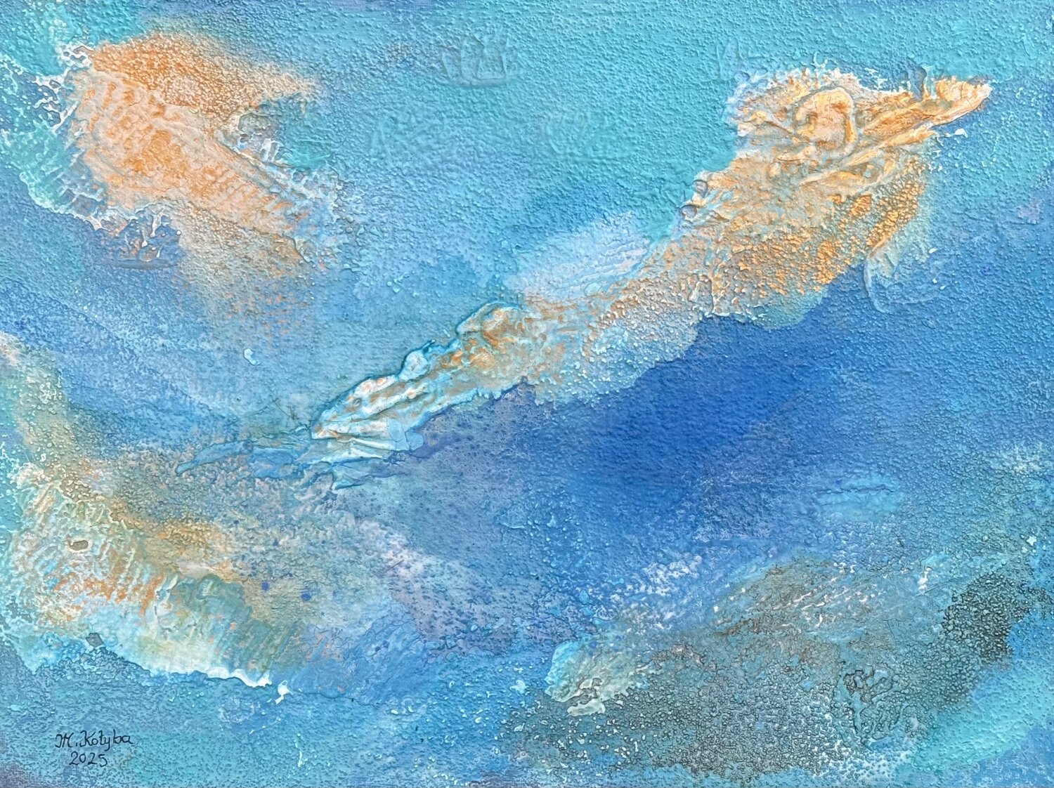 Isole d ´oro Marion Kotyba Original painting for sale