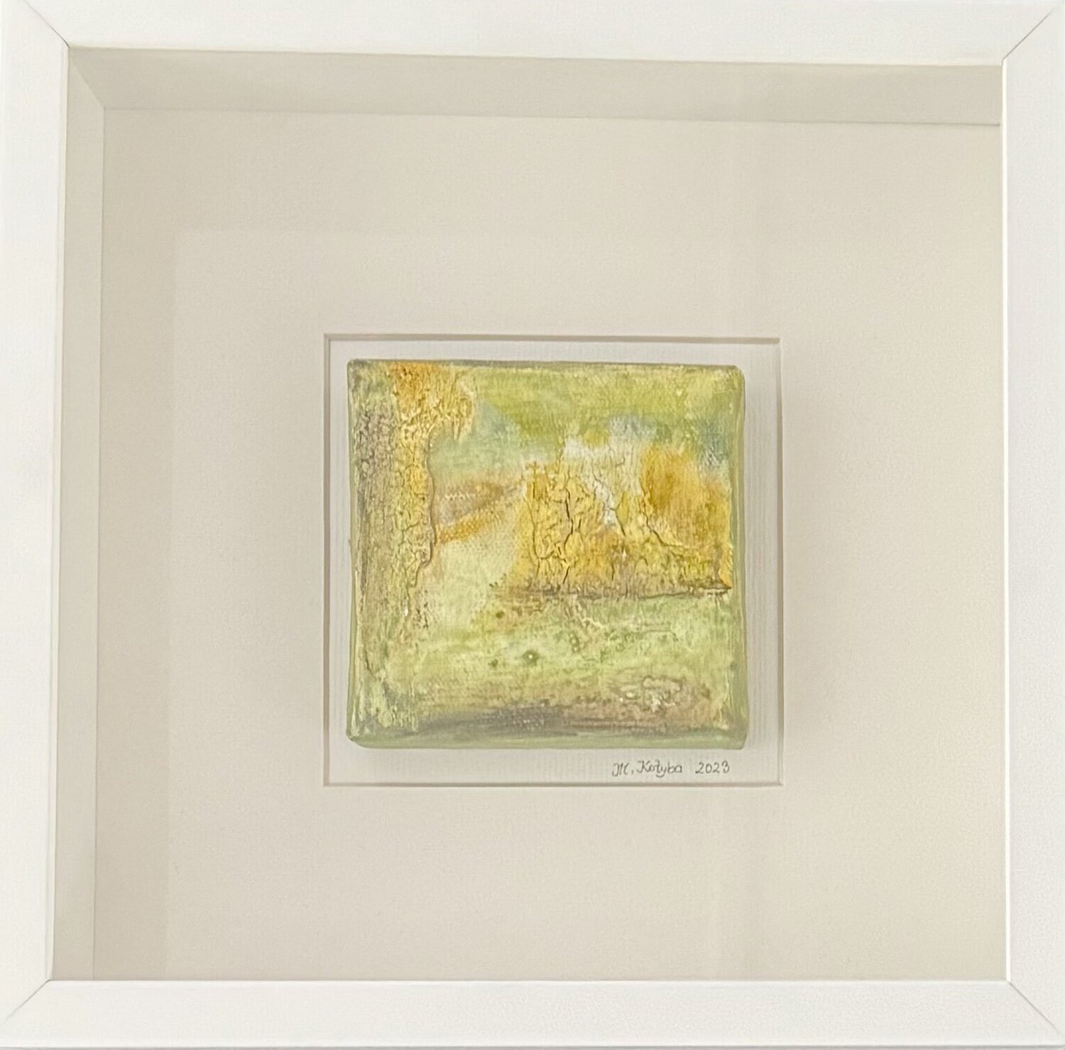 Tutto verde VIII Marion Kotyba Original painting for sale