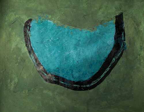 Amulett by Uwe Beyer, Painting for Sale on Select